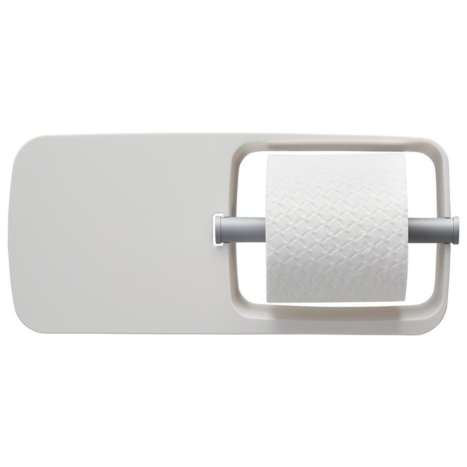 Toilet roll deals holder grey